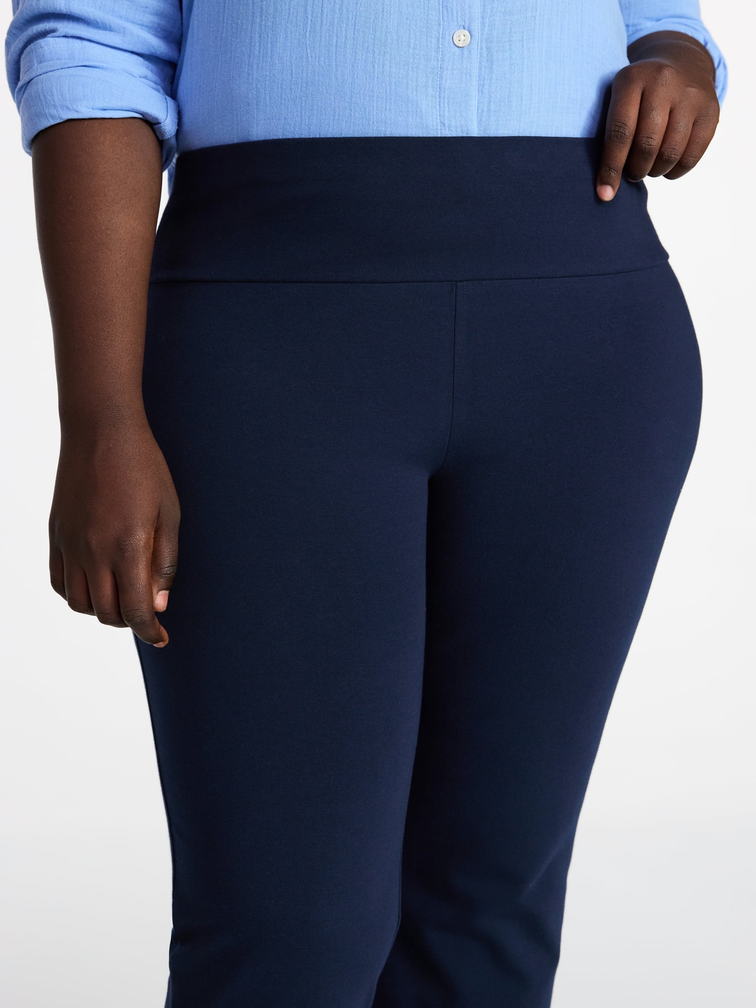 Terra & Sky Women's Plus Size Flare Leggings, Sizes 0X-5X