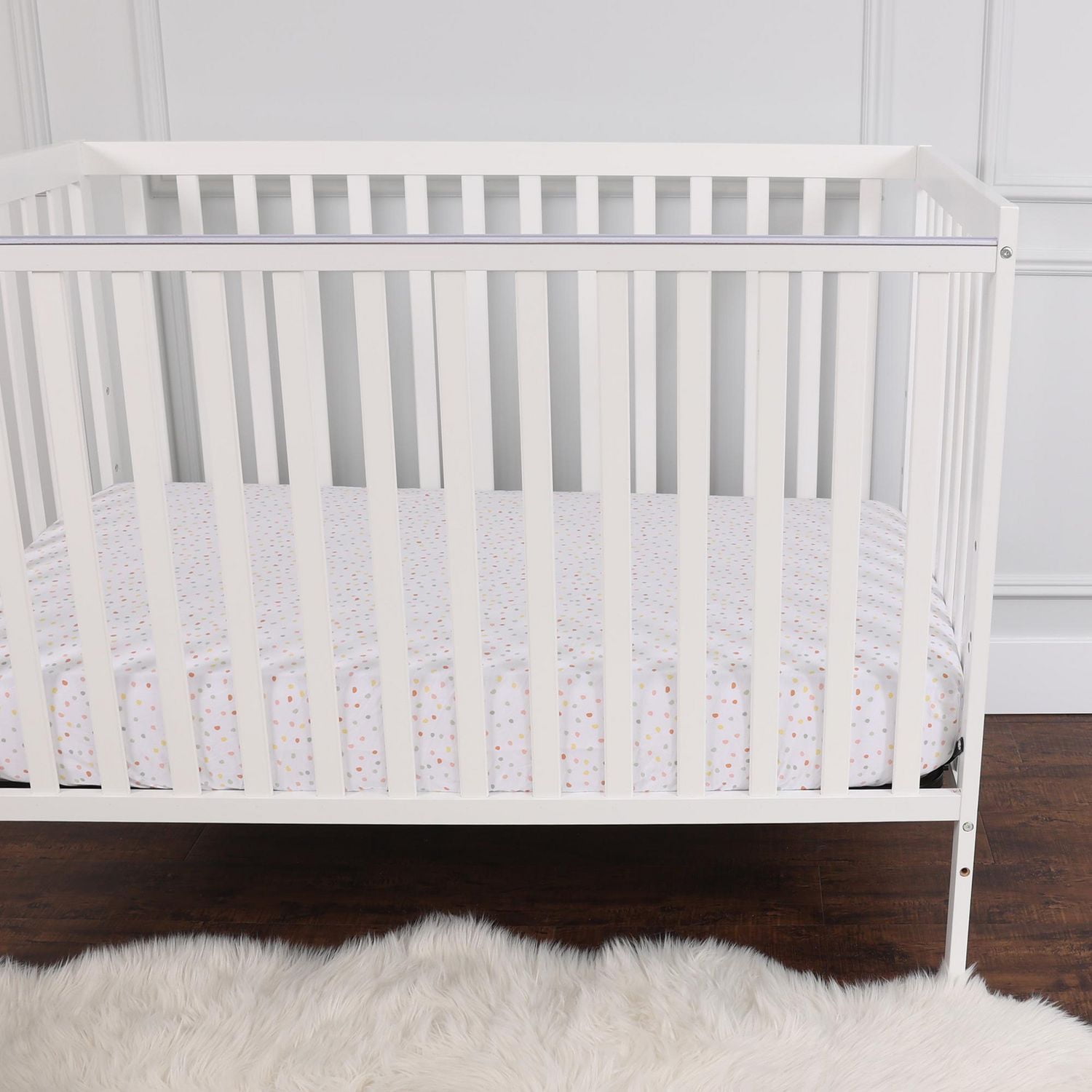 George Baby Fitted Jersey Crib Sheet