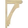thumbnail image 3 of Ekena Millwork 6"W x 20"D x 32"H Imperial Rough Sawn Craftsman Outlooker, Douglas Fir, 3 of 4
