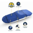 thumbnail image 2 of Seal Skin Waterproof Deck Boat Cover, All Weather Protection, Fits 24'-25'L X 102" Beam Width, 2 of 8