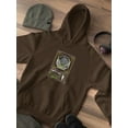 thumbnail image 3 of Earth Sphere Techno Style Hoodie Men -Image by Shutterstock, Male Small, 3 of 4