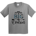 thumbnail image 3 of Inktastic Big Cousin Girls Youth T-Shirt, 3 of 5