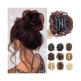 thumbnail image 1 of Chignon Synthétique Bouclé Pince à Griffes Extension de Cheveux Bouclés pour Femmes, 1 of 6