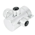 thumbnail image 3 of Adaptador de ducha G1/2 pulgadas adaptador de ducha en T accesorios de baño resistentes a la corrosión para baño cocina inodoro de hotel ANGGREK Otros, 3 of 8