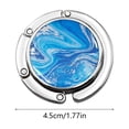 HAJAGP Handbag Hook Blue Color for Spring Travel and Coffee Shop with ...