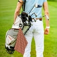 thumbnail image 5 of Kdxio 70s Retro Style Pattern Golf Towel (24" X 16") with Carabiner Clip - The Convenient Golf Cleaning Towel, 5 of 8