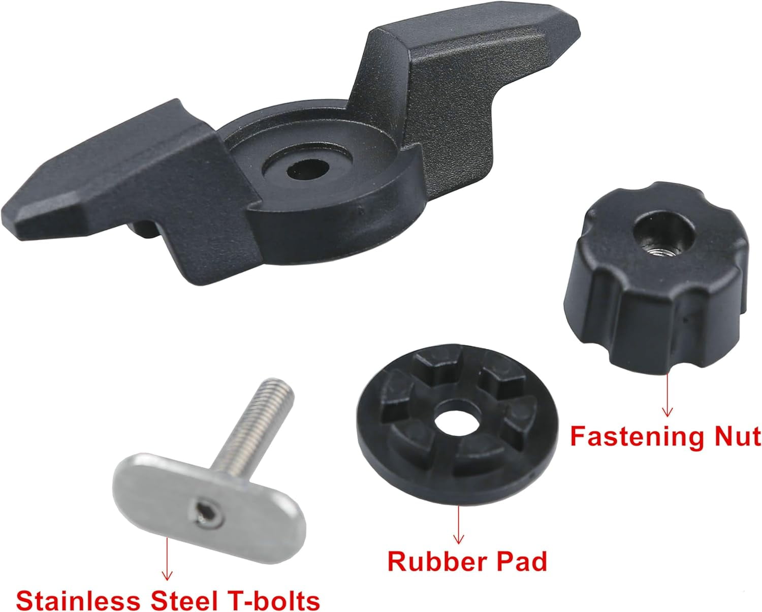ABCISI 2PCS Line Cleat for Kayak Track Mount, Kayak Anchor Cleat, Track Mount Line Cleat for Rail Mount Kayak Fishing Accessories