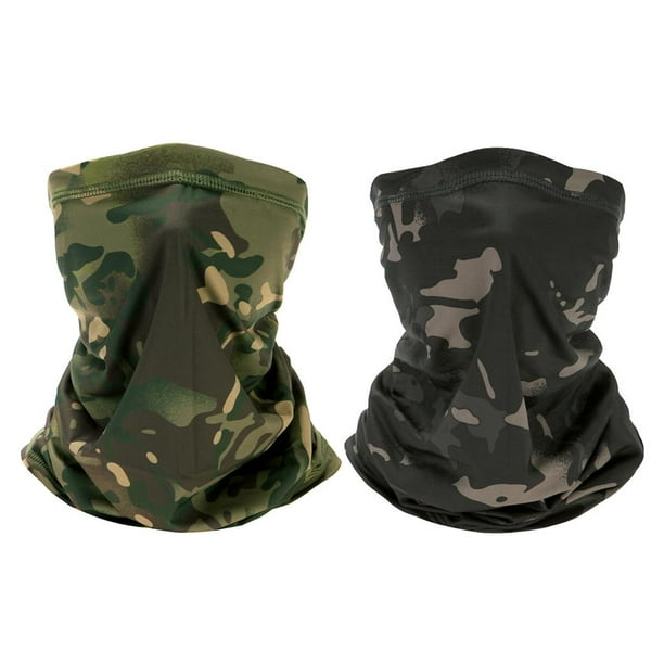 2 uds., Pañuelos faciales para , protección UV deportiva para polvo, pasamontañas, envoltura para la cabeza, de casco para hombres y muj