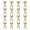 Khaki-16PCS, variant on 2026 Christmas Home Party Decoration 16PCS Velvet Christmas Bows Ornaments 9 Colors Xmas Velvet Ribbon Bows For Christmas Tree Wreath Garland Gift Wrap Decor Celebration Party Supplies