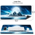 thumbnail image 4 of Moon Light Shine Mouse Pad, Abstract Landscape Large Mouse Pads, Anti-Slip Rubber Base XXL Mouse Pad for Full Desk, 4 of 5