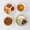 Sahara, variant on Wheat Straw Plates and Bowls Sets - 8-Piece Unbreakable Dishwasher - Non Toxic BPA-Free Dinnerware - Floral