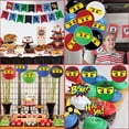 thumbnail image 5 of Ninja Birthday Party Supplies Decorations - Ninja Happy Birthday Banner 24 Cupcake Toppers Ninja Balloons Stickers for Boys Ninja Warrior Themed Birthday, 5 of 6