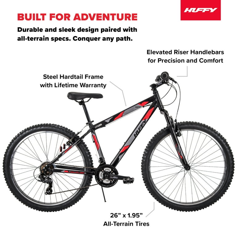 Huffy Tekton Mountain Bike, Fits Riders 5'0