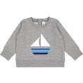 thumbnail image 2 of Inktastic Sailboat Nautical Sailing Baby Sweatshirt, 2 of 4