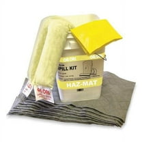 Oil-Dri Spill Kit, Universal, White, Polyethylene L91435