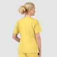 thumbnail image 2 of Wink Origins Bravo-Women's V-Neck Scrub Top, Yellow, XL Regular, 2 of 3