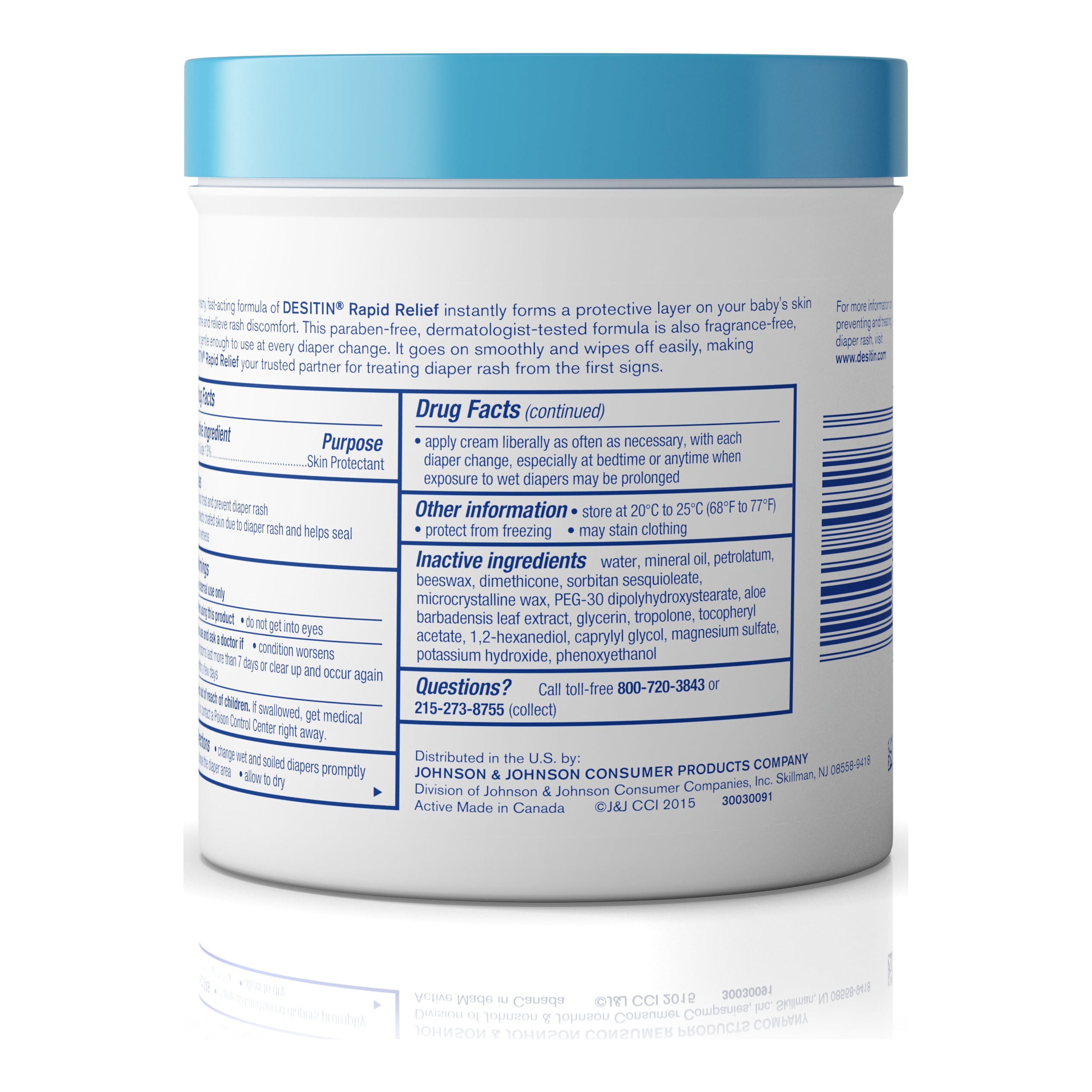 Desitin Rapid Relief 16 Oz. Cream