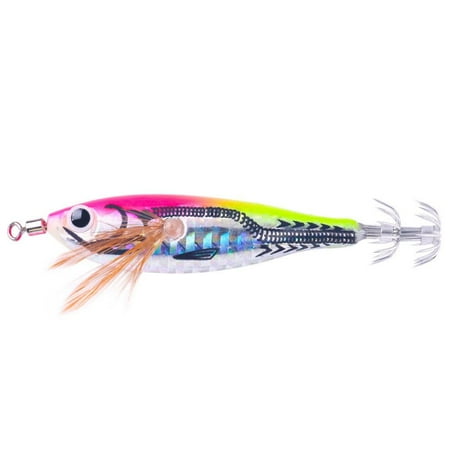 lifelike 2024 7.8CM-5.5G lead sinker fishing tackle Shrimp bait wood shrimp lures octopus lure squid hook 6