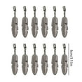 thumbnail image 3 of TIERPOP 1Pc/12Pcs Bolo Tie Tip Replacement End Caps Metal Alloy Shape Buckle, 3 of 19