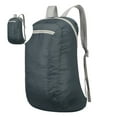 thumbnail image 1 of Dvruxg Sac à Dos Léger et Compact, Sac à Dos Pliable Résistant à l'Eau, Sac de Jour de Voyage et de Randonnée avec Fermetures Éclair Imperméables (Gris), 1 of 5