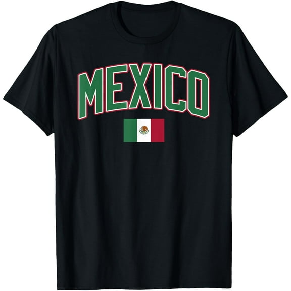 men and women can wear,Mexico Flag Mexican Hispanic Siesta Pride Vintage T-Shirt