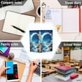 thumbnail image 6 of FORMRS 1-Subject Spiral Notebook 8" x 5" College Ruled 60 Refillable Sheet A5 Hard Cover, Floral Moon, 6 of 7