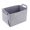 Light Grey, variant on Felt Storage Bin Basket,Square Gray Baskets for Storage, Rectangular Basket with Handle, Medium Felt Baskets for Storage Felt Storage Bins Wardrobe Storage Baskets (Gray)