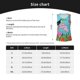 thumbnail image 5 of Balery Tropical Jungle Flamingo Camiseta sin mangas estampada ligera para mujer, tops de entrenamiento sin mangas, camisetas de yoga transpirables de secado rápido.-XX-Large, 5 of 7