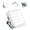 White, variant on Aship Solar Camping Lantern 4400mAh Rechargeable, 4 Modes Portable Tent Light for Hurricane Hiking Power Outages