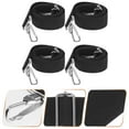 thumbnail image 5 of 4-Pack Snare Drum Sling Shoulder Straps with Metal Hooks, Polyester Drum Straps for African and Other Drums, 5 of 7