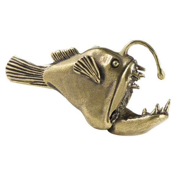 FRCOLOR Dinosaur Sea ​​life Decoration 6.60X3.80X2.10CM Golden