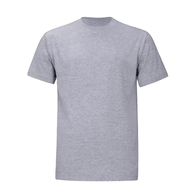 Prolriy Chemises pour Hommes, T-Shirt à Manches Courtes Col Rond Uni d'Été pour Hommes Gris TG