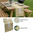 thumbnail image 5 of Yellow Daisy Table Runner - 90 Inch Long, Kitchen Dining Table Runner Dresser Scarves, Spring Summer Rustic Garden Floral Blossom Farmhouse Decor for Coffee Tables Wedding Party Banquet, 5 of 8