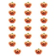 thumbnail image 3 of Kuntesetty 20Pcs Halloween Miniature Pumpkin Figurines Mini Resin Pumpkins Halloween Decoration for Garden Party Favors Fireplace Office Style A, 3 of 9
