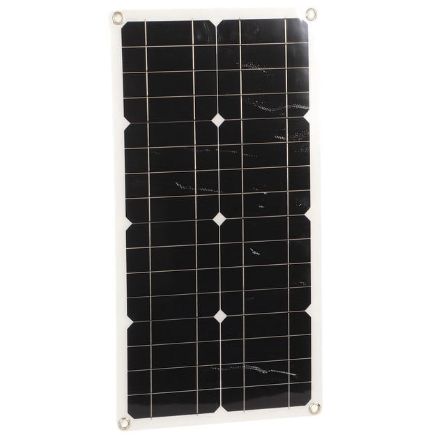 Cargador de batería solar W, panel solar de 25 W, cargador de panel solar IP65, kit de cargador de batería solar Mejore su experiencia