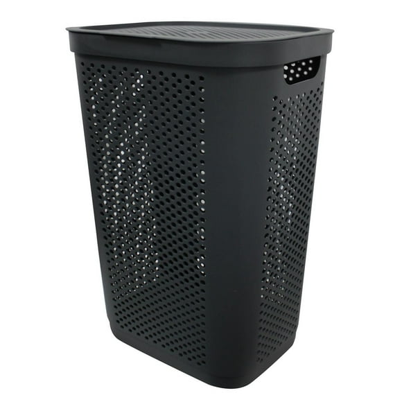 Modern Homes 60L Laundry Hamper Grey