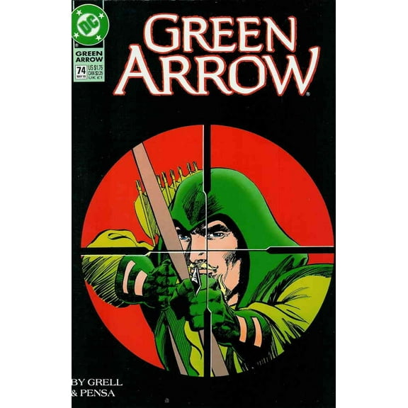 Green Arrow #74 VF ; DC Comic Book