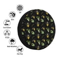 thumbnail image 4 of Yiaed Bee Floral Print Tire Wheel Cover, Waterproof Spare Tire Cover Fit for Jeep, Truck,Trailer, RV, SUV, Camper and Most Vehicle-15 inch, 4 of 6