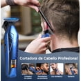 thumbnail image 2 of Maquina Para Cortar Cabello Cortadora Pelo Profesional Inalambrica Con Base De Carga 8000rpm Trimmer Perfiladora, 2 of 4