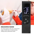 thumbnail image 4 of Medidor de distancia infrarrojo batería de 200 mAh telémetro portátil de 005 a 60 metros para residencia en el hogar ANGGREK Otros, 4 of 8