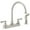 Brilliance Stainless, variant on Peerless P2865LF-SS Elmhurst Two-Handle Kitchen Faucet with Spray Deck-Mount, Stainless