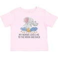 thumbnail image 3 of Inktastic My Nonna Loves Me to the Moon and Back Elephants in Clouds Boys or Girls Baby T-Shirt, 3 of 5