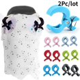 thumbnail image 1 of Lote de 2 unidades de accesorios coloridos para asiento de coche de bebé, cochecito de plástico, Clip de juguete, clavija para gancho, cubierta, manta, mosquitera, Clips, 1 of 5