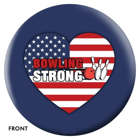 OTB Bowling Strong US Heart Bowling Ball (15lbs)