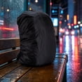 thumbnail image 4 of Backpack Rain Cover, Waterproof 100% Polyester Protector with Adjustable Elastic Strap, Fits 20L-80L Backpacks for Hiking Cycling Commuting Travel Daily Use, 4 of 6