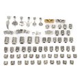 thumbnail image 1 of Cuentas de pelo de rastas, cuentas de trenza de pelo de liga para fiestas LHCER Anillos para trenzas de pelo, 1 of 1