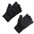 thumbnail image 2 of Soidarity 1 par de guantes de fitness, medio dedo, levantamiento de pesas, ejercicio, ciclismo, equitación, gimnasio, mitones, suministros de Ropa Deportiva, Zapatos Negro XL, 2 of 6