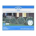 Holiday Time Random Twinkle LED Cool White & Blue Net Lights, 150 Count