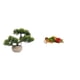 thumbnail image 1 of Colección De Bonsáis Con Vegetación, Estatua Decorativa De Resina De José, Centro De Mesa Con Planta Artificial Y Escultura De José Durmiente Para Exhibición De Mesa., 1 of 8