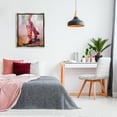 thumbnail image 3 of Stupell Industries Abstract Pink Cowgirl Boots Abstract Painting Gray Floater Framed Canvas Art Print Wall Art, 25 x 31, 3 of 10